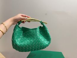 Designer bag Fashion woven metal handbag Women handbag Mini Hobo bag Casual Clutch bags Designer Purse green bags