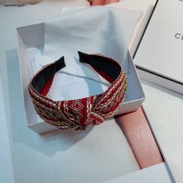 Best Designer headband ladies Jewellery brand headband letter LOGO retro design girl fashion gift with packaging nov 11