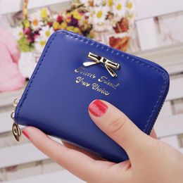 Wallets Lady Women Cute Purse Clutch Wallet Short Small Bag PU Card Holder Monederos Para Mujer
