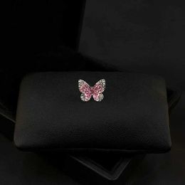 Pins Brooches Mini Cute Japanese Style Butterfly Brooch Suit Collar Buckle Women's Shirt Decoration Small Pin Accessories Corsage Jewellery 3315 Q231107