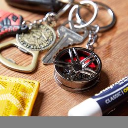 Key Rings L Car Parts Keychain Set Metal Drop Delivery Amoga