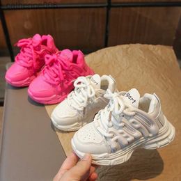 Sneakers Baby Toddler Sports Shoes for Girl Breathable Fashion Kid Casual Sneakers Versatile Children Tennis Shoes Solid Color Size 21-36L231106