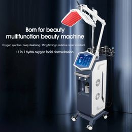 Upgrade Function Skin Health Analysis Machine 13 in 1 Photodynamic 5 Colors Skin Rejuvenation Anti-inflammatory Dermabrasion Skin Tightening Wrinkle Remover