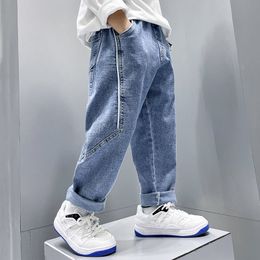 Jeans Boys' casual jeans Trousers autumn jeans children's loose pants bottom clothing 230406