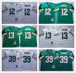 Ncaa Retro Vintage City 75th Football Jerseys 13 Dan Marino 12 Bob Griese 39 Larry Csonka Ed Jersey