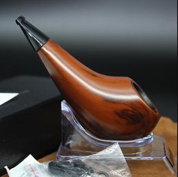 2023 Smoking Pipes 102 durable gum wood cocktail pipe small Philtre pipe black gift box with accessories for smoking