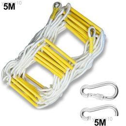 Rock Protection Rock Protection /5M Fire Escape Ladder Anti-Skid Rope Emergency Work Safety Response Self-Rescue Lifesaving Climbing D Dh0Jq