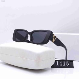 Luxurious Designer Versage Sunglasses Vercace Overseas Fanjia Box Men's and Women's Old Head Driving Trend Glasses Pp1415