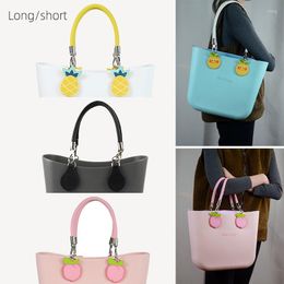 Evening Bags 1 Pair Obag Braid Handles Straps Plus Drops Fruit Shape Short Long For O Bag Belt Accessories Women Shoulder HandBag