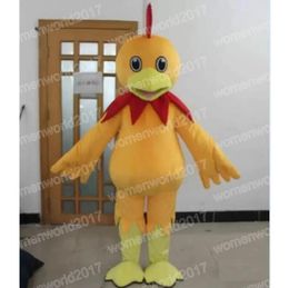 Halloween chicken Mascot Costume Cartoon Character Outfits Suit Adults Size Outfit Birthday Christmas Carnival Fancy Dress For Men Women