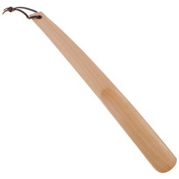 Clothing Storage & Wardrobe 1PCS Unisex Flexible Long Handle Shoe Horns Wood Horn Spoon Shape Shoehorn It Is A For Family Or The Aged. 2023