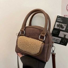 Shoulder Bags Handbags2023 Winter Vintage Material Small Fasion Versatile One Soulder Crossbody Bag Giftscatlin_fashion_bags