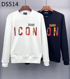 DSQ PHANTOM TURTLE COOL SWEATSHIRT Mens Designer Hoodies Italy fashion Sweatshirts Autumn Winter Print Man Hoody Male Top Quality 100% Cotton Tops 1224