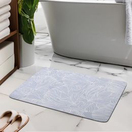 Carpets Super Absorbent Non-slip Bath Mat Rugs Toilet Bathtub Foot Kitchen Living Room Floor Entrance Doormat Home Decor