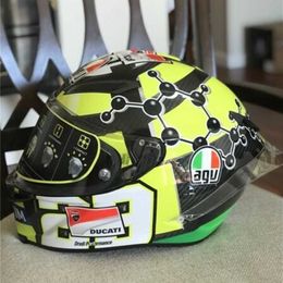 AGV Full Helmets Men's And Women's Motorcycle Helmets GP PISTA ANDREA IANNONE Helmet WN-6261