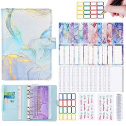 Cash Budget Binder Stuffing Envelopes Set Colorful A6 Savings Bill Money Planner With