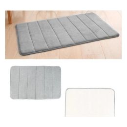 40 x 60 cm Badematte Badezimmerteppich Wasserabsorptionsteppich Shaggy Memory Foam Badezimmermatten-Set Küchentür Boden Tapi wmtSjm bdenet2408