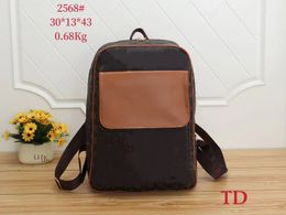 Men's New Backpack Man Leisure Student School Bag Computer Fashion Trend Travel