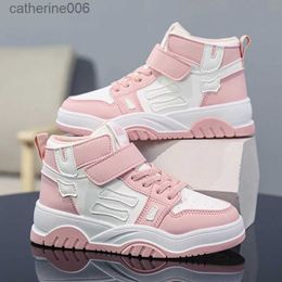 Sneakers Kids Sneaker Girls Boys Shoes Leather Luxury Flats Children Casual Shoes Boy School Tennis Sport Shoes for Girl Free ShippingL231106