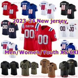 Custom S-6XL DIY NCAA Football Jersey Stitched 1 CamNewton 10 MacJones 11 JulianEdelman 54 DontaHightower 25 SonyMichel 81 JonnuSmith 9 MatthewJudon Jerseys