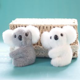 12cm Cute Koala Pendant Plush Toy Lovely Cartoon Animal Koala Doll Children's Doll Girl Bag Pendant Keychain Gift LA599