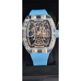 RM053 SUPERCLONE Ys Jb Active Watch Designer Mens Mechanics Richa Milles Wristwatch Wine Barrel Rm53-01 Tourbillon Manual485 Montres de luxe