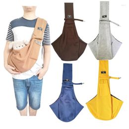 Dog Car Seat Covers Pet Portable Strap Shoulder Bag Breathable Outgoing Cat Puppy Chest Messenger Outdoor Travel Transport Supplies