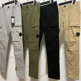 Men's Pants 2022 Newest Garment Dyed Cargo Pants One Lens Pocket Pant Outdoor Men Tactical Trousers Loose Tracksuit Size M-XXL T230406