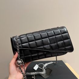 Women's Handbag Designer Shoulder Bag Fashion Chain Bag 2023 Leather Envelope Luxury Premium Tote Bag Alphabet Metal Logo Underarm Bag Baguette Purse