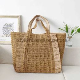 Shoulder Bags Handbags Woven Capacity Tote Bag Paper Woven Women's Bagstylishhandbagsstore