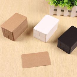 Cute Black White Kraft Paper Memo Pad Colored Words Leave Message Cards Planner Stickers For Students Gifts