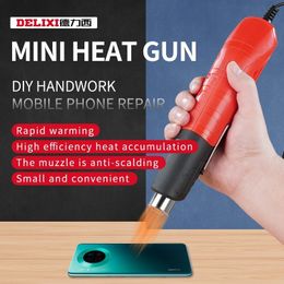 Heat Guns 220V DIY Electric Power Tool Air Temperature with Supporting Seat Shrink Plastic Craft 230406