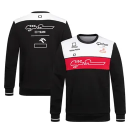 Formula 1 Team Hoodie F1 2023-2023 Racing Driver Hoodie Fans Half Zipper Casual Sweatshirt Mens Fashion Pullover Plus Size J335C