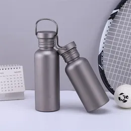 Water Bottles Titanium Cup Bottle Gym Sport Thermal Coffee Travel Mug Drinking Drinkware