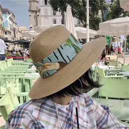 Vintage Bucket Hats Fashion Prints Letters Straw Hats Womens Designer Luxurys Brands Caps Summer Travel Beach Holiday Sunshade Sunhats