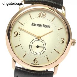 Audemar Pigue Watch Audemar Pigue K18PG silver dial manually wound mens watch_ seven hundred and fortysix thousand six ninety