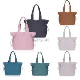 Shoulder Bags Top quality Bag Side Cinch nylon Shopping bags Designers Waterproof handbag weekend bag Shoulder cross body large tote bagsqwertyui45