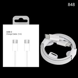 1M 2M 20W PD-Kabel C auf C Typ C USB-C-Kabel Kabel Linie Datenladekabel für Samsung S10 S20 S22 Note 10 HTC LG mit Einzelhandelsverpackung