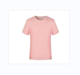 T-shirt in cotone a maniche corte logo personalizzato pubblicitario abbigliamento da lavoro estivo girocollo stampa di abiti da classe