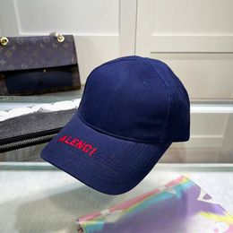 High-End Letter Baseball Cap Paris New Peaked Caps Three-Dimensional Letter Embroidery Brand Sun Hat