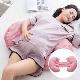 Maternity Pillows U Shape pregnancy pillow Women Belly Support Side Sleepers pregnant pillow maternity accessoiresL231106