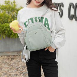 School Bags Backpacks Girl Small Backbag Cute Casual Style Mini Bags for Women Fashion Travel Bag Kawaii Mochilas Refreshing Outdoor Packbag 230404