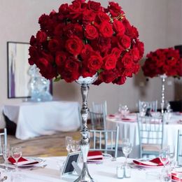 No stand) decor wedding centerpieces rose hydrangeas flower Ball wedding decoration table centerpiece flowers ball for decoration wedding imake748