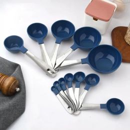 Measuring Tools Spoons Set Efficient Durable Stainless Steel Spoon For Cooking Baking Seasoning Easy Storage Quick