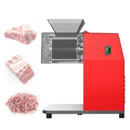 Commercial Meat Slicer 2mm ~ 20mm Desktop Meat Cutter Machine Stainless Steel Slice Machine HL-DQ-90