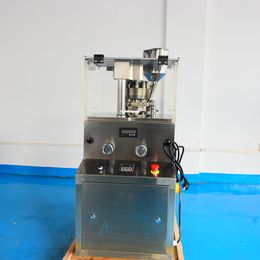 Nuovo acciaio inossidabile di alta qualità ZP-12 Compressa rotante stile normale Pressa per stampi Forniture per laboratorio Compresse di carbone di canfora ad alta pressatura Die Pressing Machine Machine