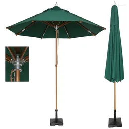 Umbrellas High Grade All Aluminium Alloy Outdoor Pull Rope Umbrella DIA 3.0M