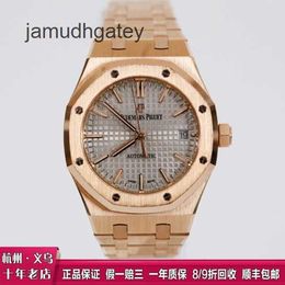 Ap Swiss Luxury Wrist Watches Royal Oak Series15450OR Mens Watch18k Rose Gold Automatic Mechanical Movement Clock World Famous Watch Luxury Full Set with a dia m UKUA