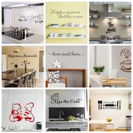 Wall Stickers 2023 Kitchen Sticker For Decoration Accessories Decal Mural Home Decor Wallpaper