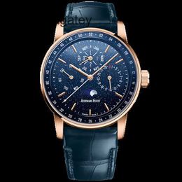 Ap Swiss Luxury Wrist Watches Code11.59 Series Automatic Machinery 18k Rose Gold 26394or. Perpetual Calendar Blue Starry Sky Disk 26394or.oo.d321cr.01 K2SQ